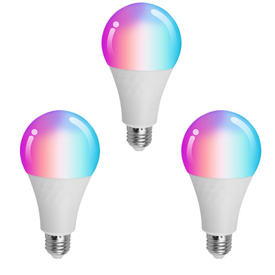 9W 12W Rainbow Smart WIFI RGB LED বাল্ব লাইট স্টেপলেস অ্যাডজাস্টেড