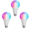 9W 12W Rainbow Smart WIFI RGB LED বাল্ব লাইট স্টেপলেস অ্যাডজাস্টেড