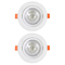 OEM SKD ইন্ডোর LED Recessed Downlight 3 ইঞ্চি মরিচারোধী টেকসই